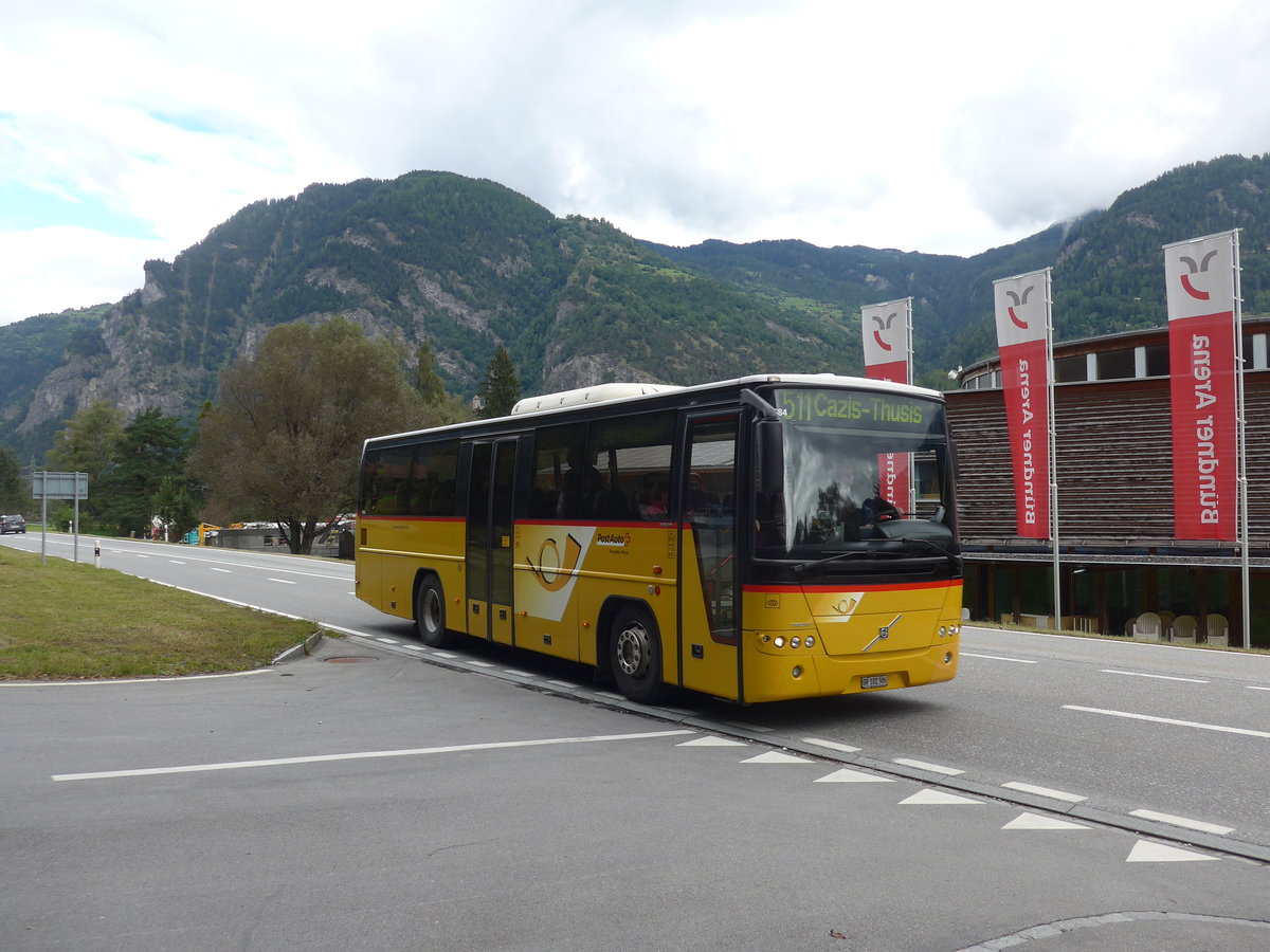 (185'039) - PostAuto Graubnden - GR 102'306 - Volvo am 16. September 2017 in Cazis, Bndner Arena