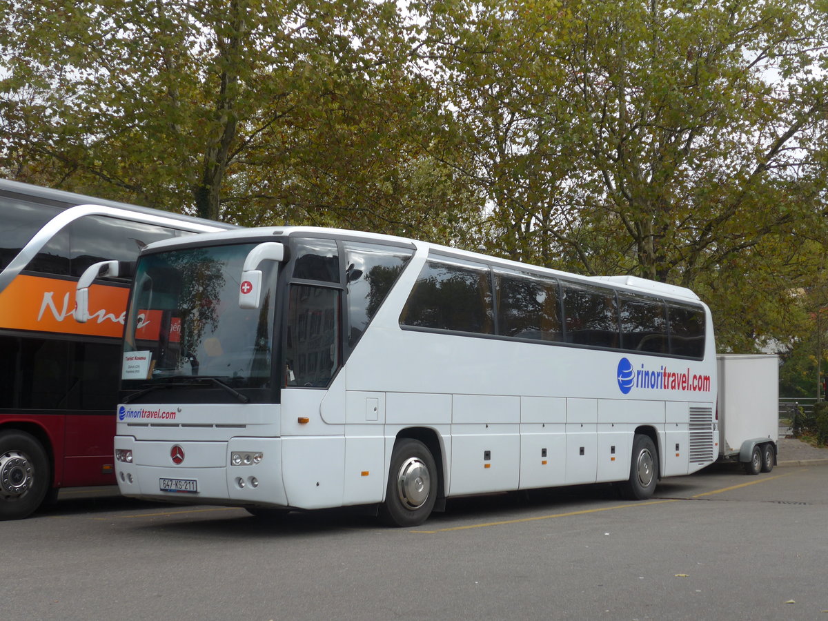 (186'156) - Aus dem Kosovo: Rinoritravel, Gjilan - 647-KS-211 - Mercedes am 27. Oktober 2017 in Zrich, Sihlquai