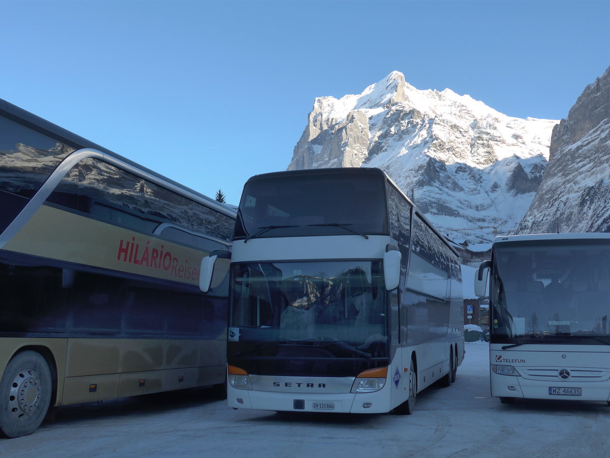 (187'321) - Meier, Zrich - ZH 131'864 - Setra am 24. Dezember 2017 in Grindelwald Grund