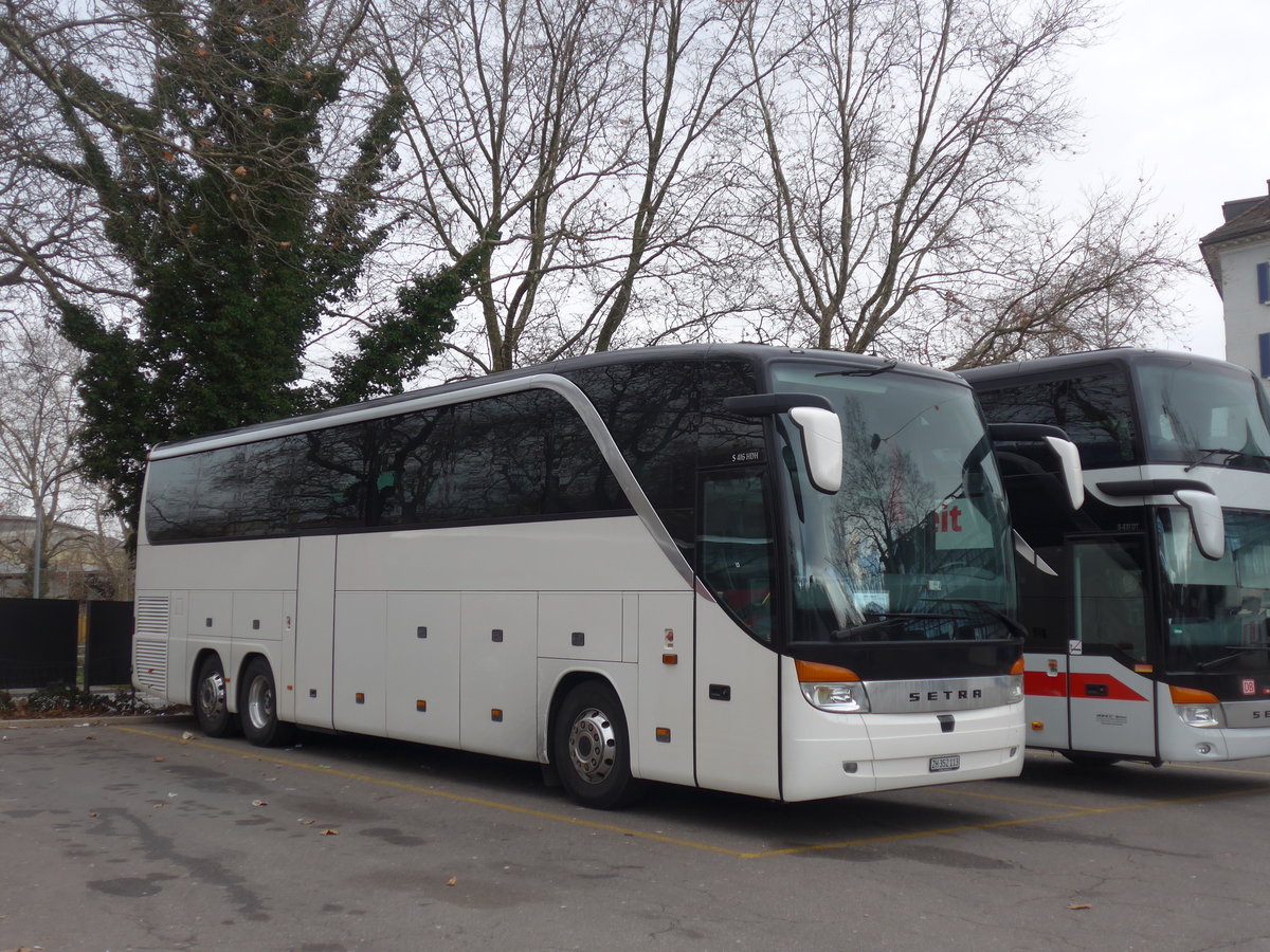 (187'455) - Meier, Zrich - ZH 352'113 - Setra am 26. Dezember 2017 in Zrich, Sihlquai