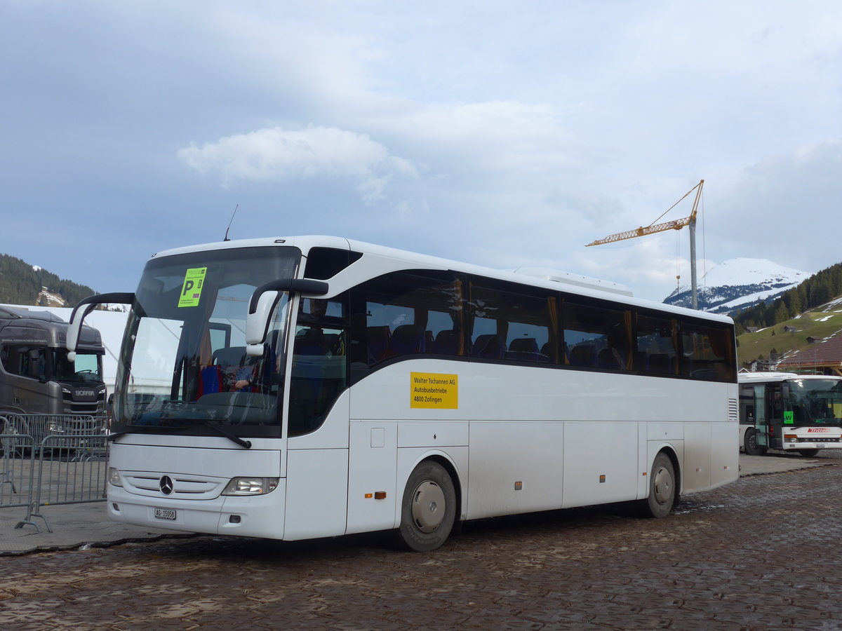 (187'842) - Tschannen, Zofingen - AG 15'058 - Mercedes am 7. Januar 2018 in Adelboden, Weltcup