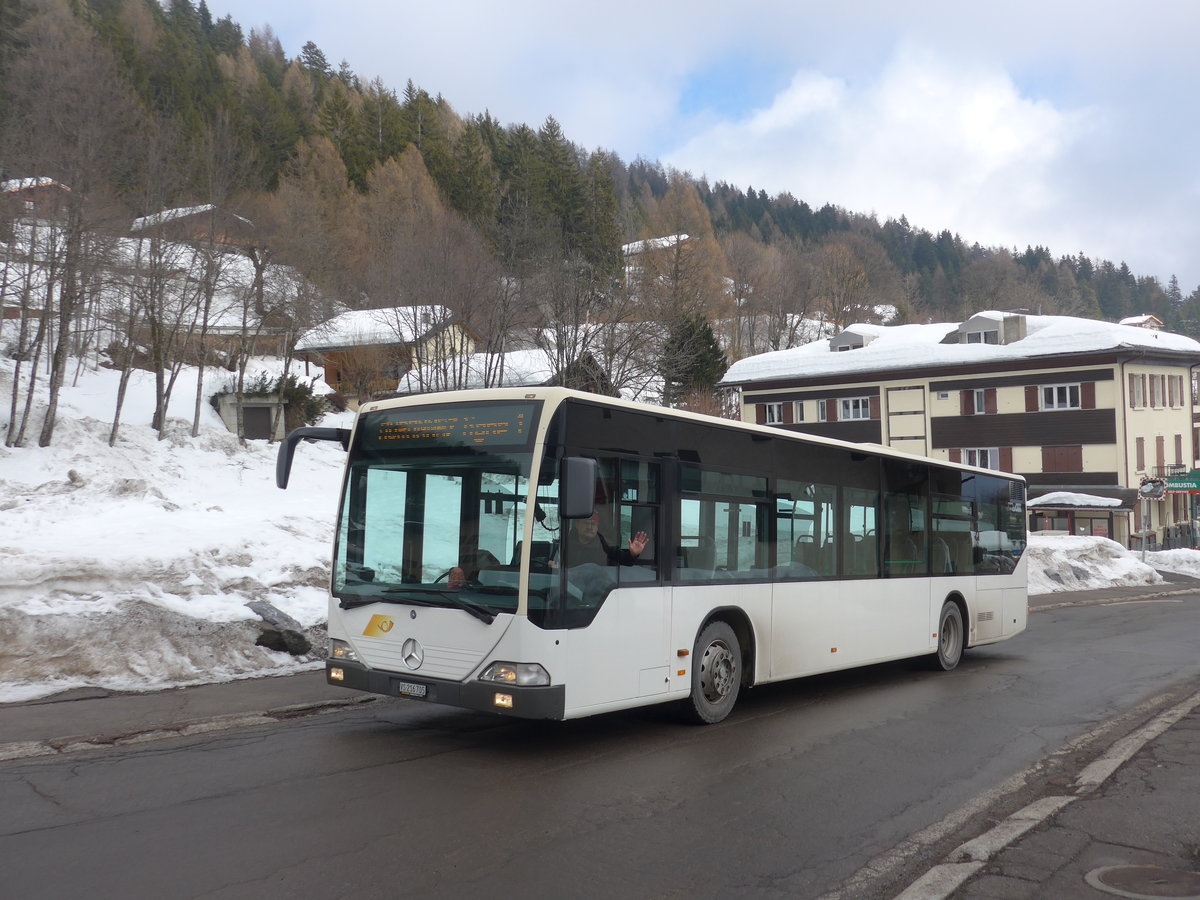 (188'899) - Buchard, Leytron - Nr. 66/VS 216'705 - Mercedes (ex MBC Morges Nr. 71) am 18. Februar 2018 in Ovronnaz, Post