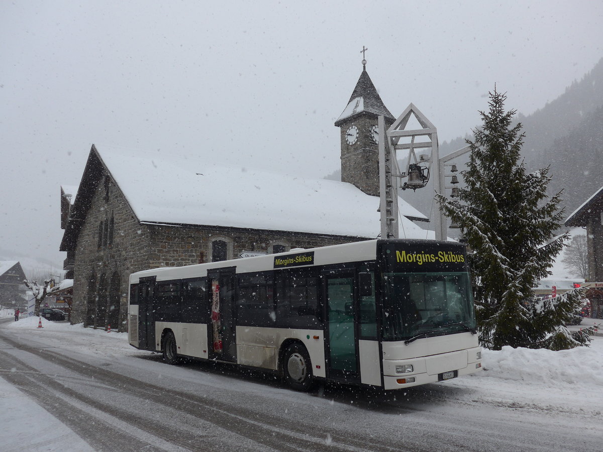 (188'998) - Tlmorgins, Morgins - VS 164'813 - MAN am 3. Mrz 2018 in Morgins, Place d'Eglise