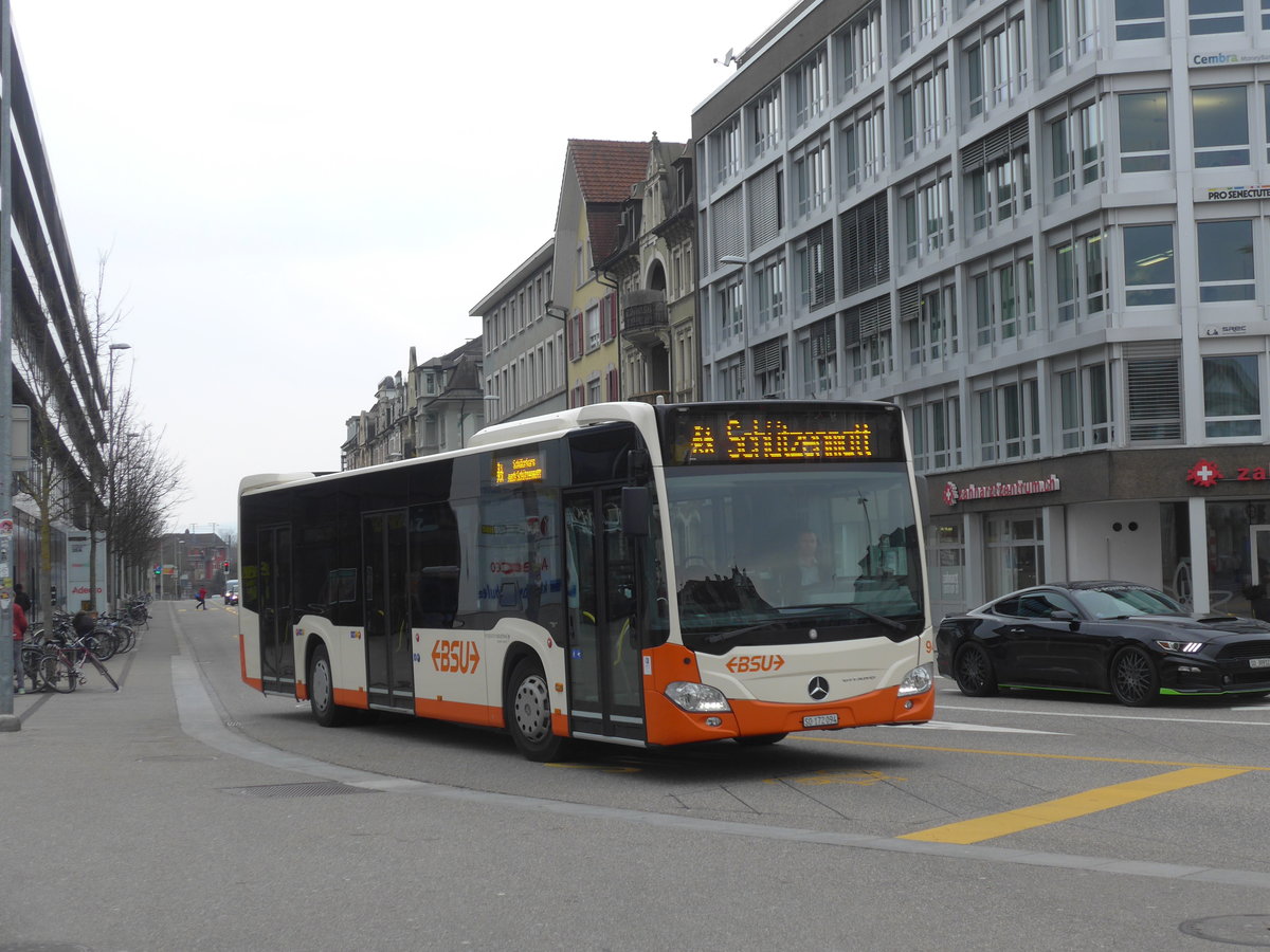 (189'670) - BSU Solothurn - Nr. 94/SO 172'094 - Mercedes am 26. Mrz 2018 beim Hauptbahnhof Solothurn