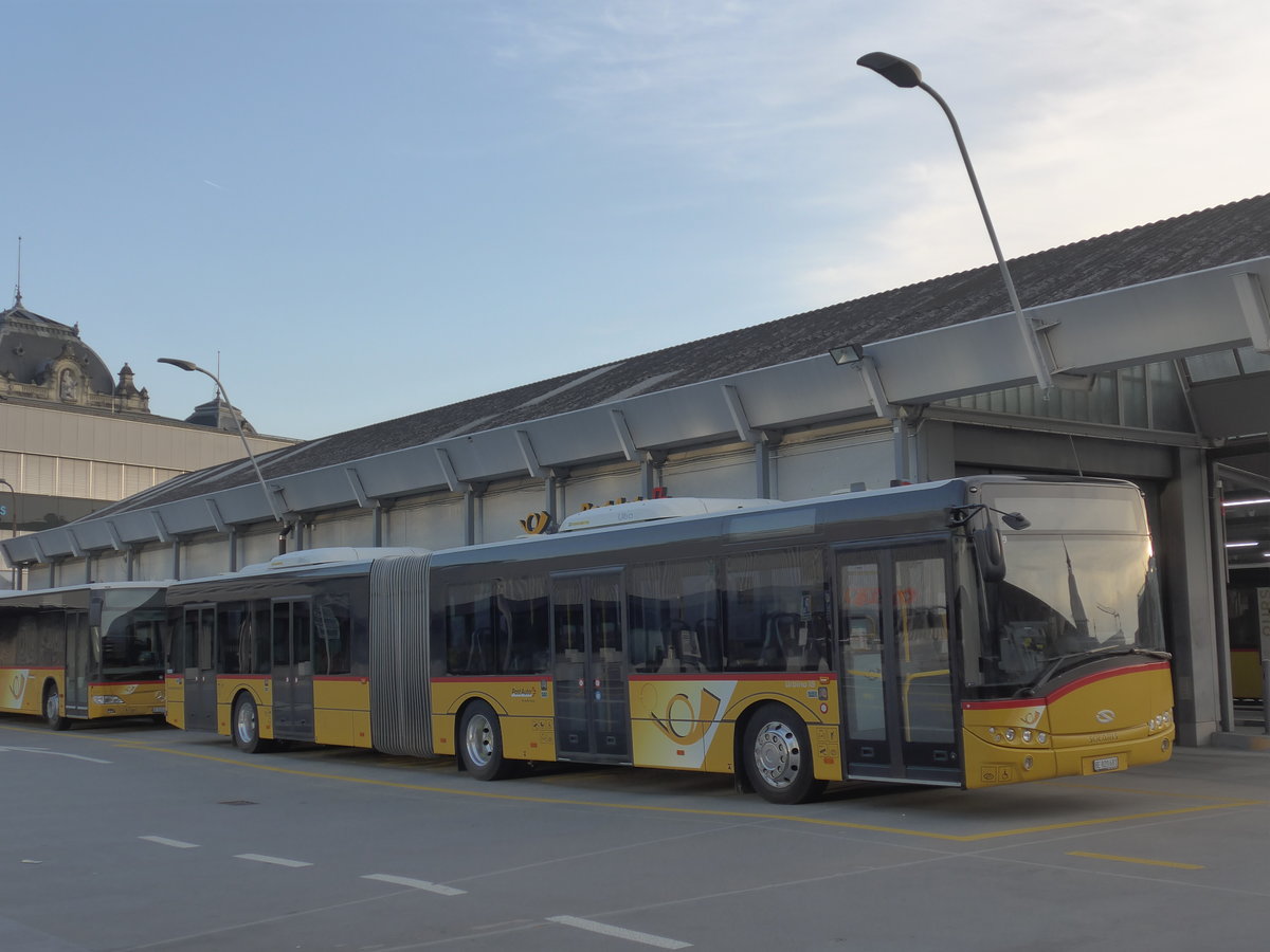 (190'127) - PostAuto Bern - Nr. 681/BE 820'681 - Solaris am 15. April 2018 in Bern, Postautostation