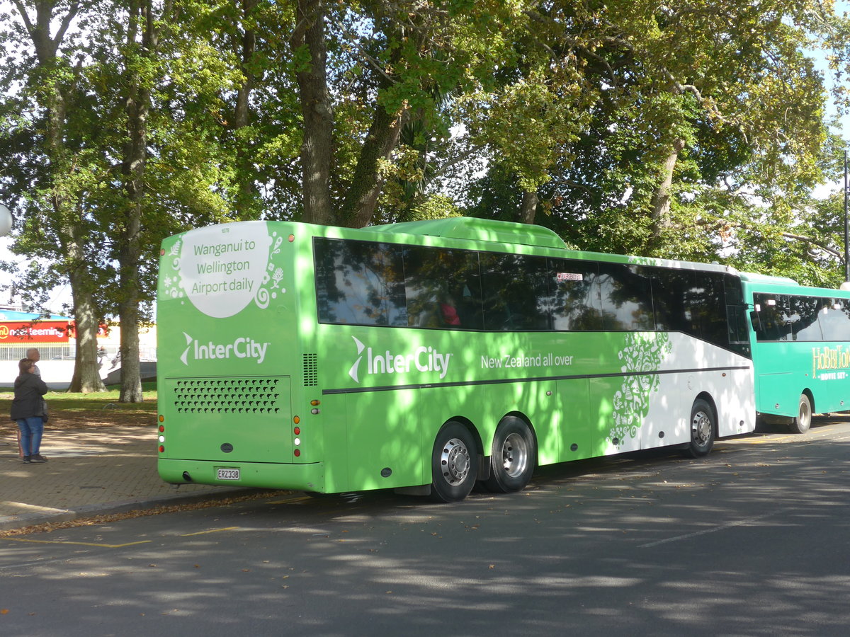 (190'807) - InterCity - Nr. 1078/ERZ338 - Scania/KiwiBus am 22. April 2018 in Matamata