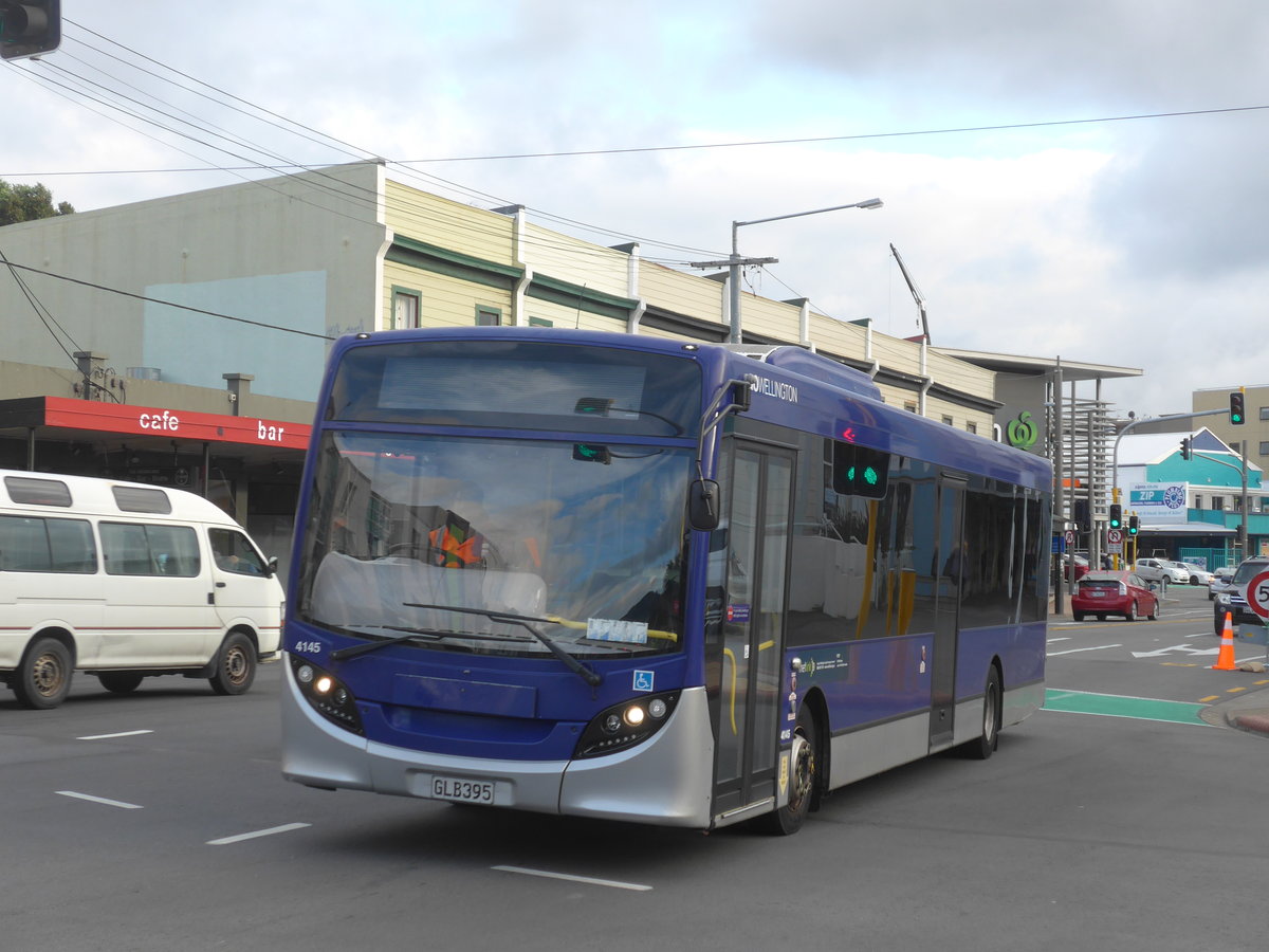 (191'573) - GO Wellington - Nr. 4145/GLB395 - Alexander Dennis/KiwiBus am 27. April 2018 in Wellington, Spital