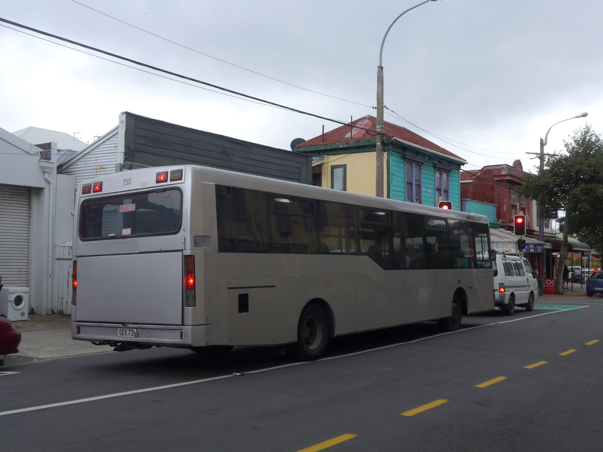 (191'689) - GO Wellington - Nr. 755/GEK73 - MAN/Designline am 27. April 2018 in Wellington