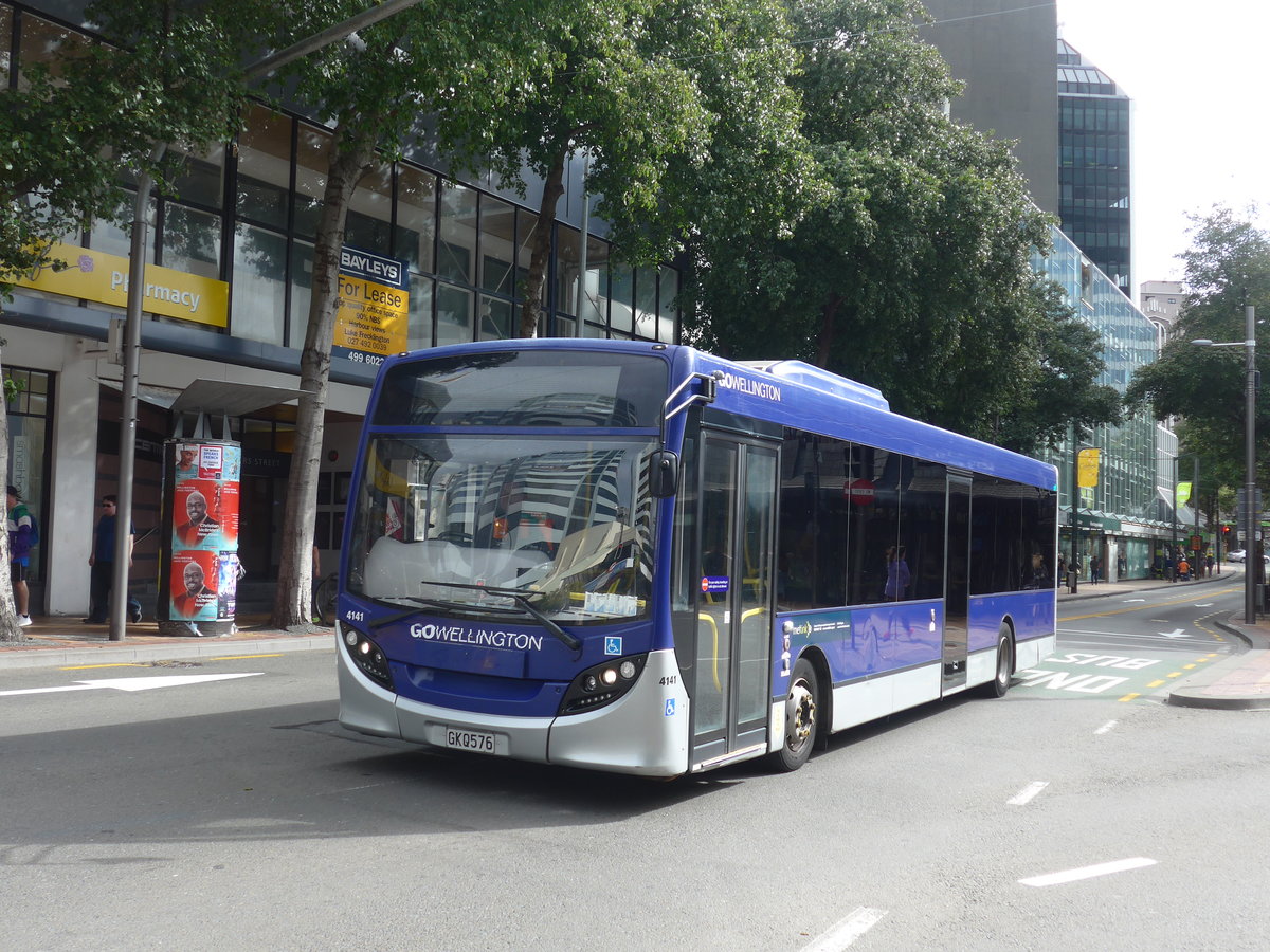 (191'716) - GO Wellington - Nr. 4141/GKQ576 - Alexander Dennis/KiwiBus am 27. April 2018 in Wellington