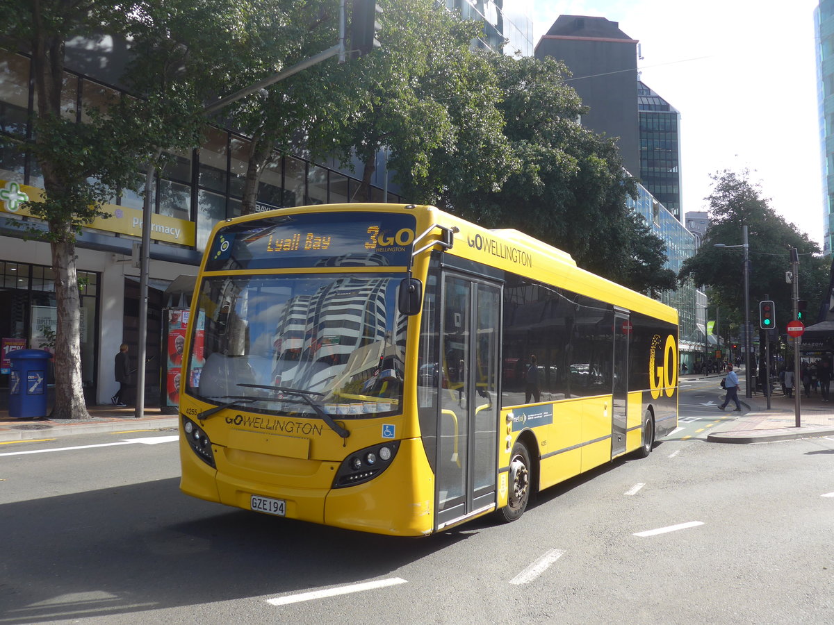 (191'723) - GO Wellington - Nr. 4255/GZE194 - Alexander Dennis/KiwiBus am 27. April 2018 in Wellington