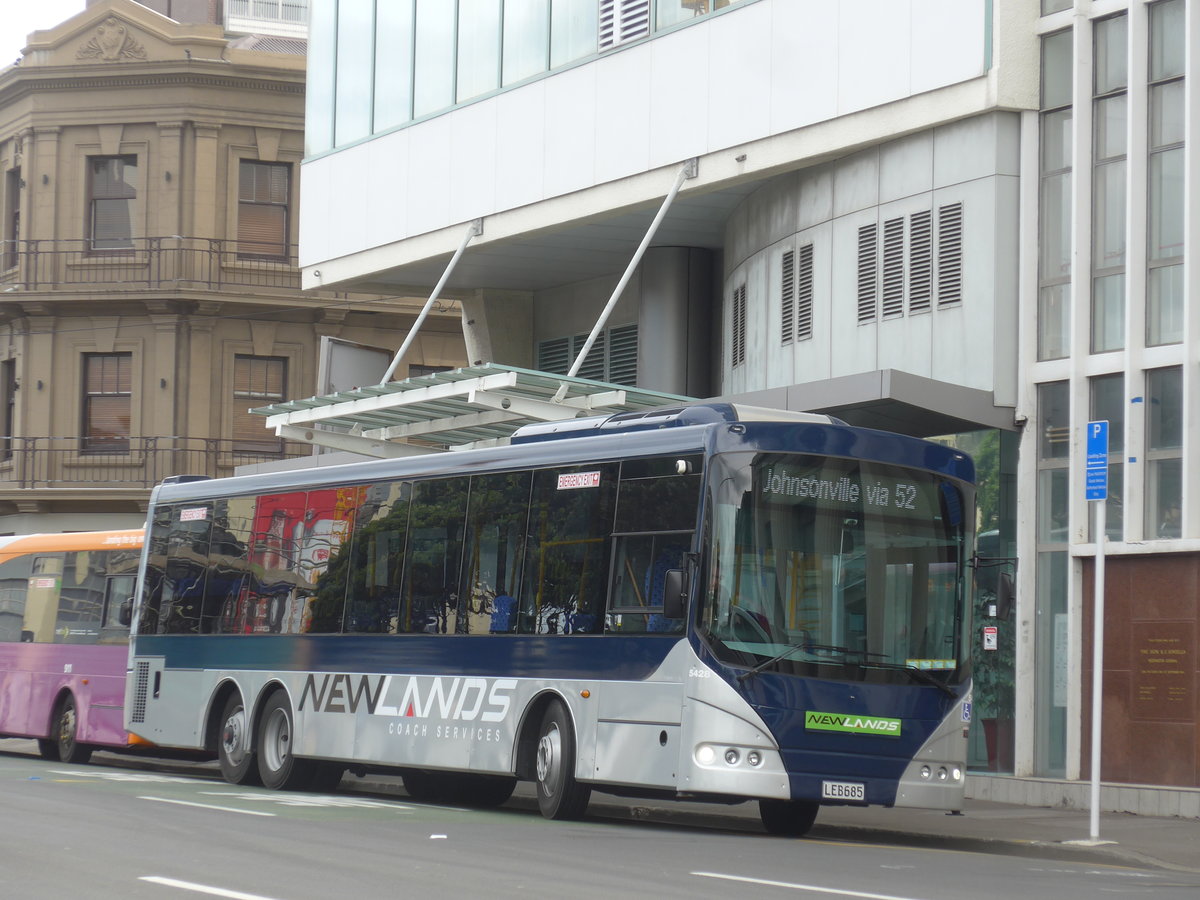 (191'755) - Mana Coach, Wellington - Nr. 5428/LEB685 - MAN/GBV NZ am 27. April 2018 in Wellington