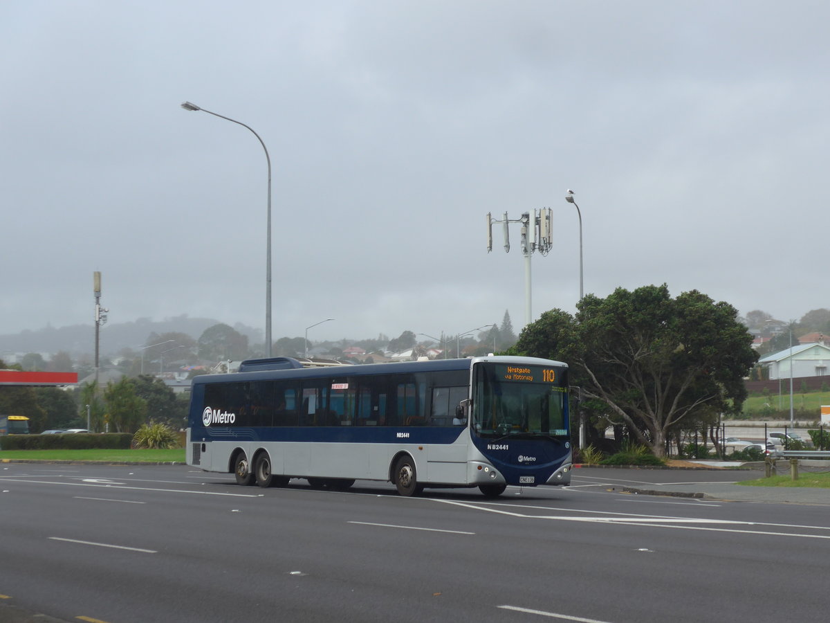 (192'021) - AT Metro, Auckland - Nr. NB2441/CNE136 - MAN/Designline am 30. April 2018 in Auckland, Motat