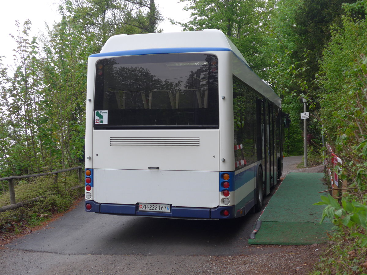 (192'305) - AHW Horgen - ZH 222'167 - Scania/Hess (ex ZVB Zug Nr. 140) am 3. Mai 2018 beim Bahnhof Uetliberg