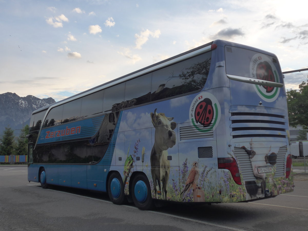 (192'932) - Zerzuben, Visp-Eyholz - Nr. 20/VS 64'233 - Setra am 7. Mai 2018 in Thun, Seestrasse