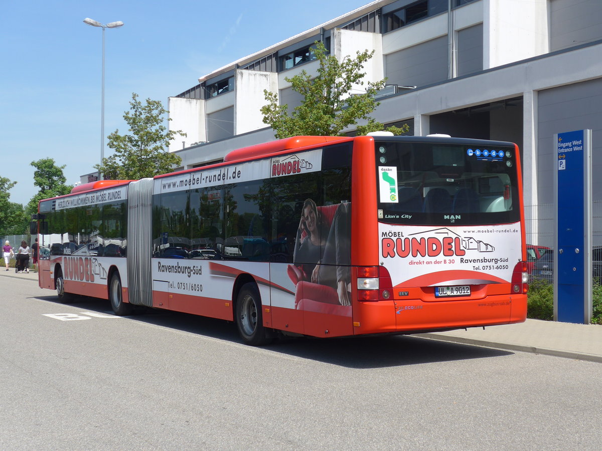 (193'545) - RAB Ulm - UL-A 9012 - MAN am 26. Mai 2018 in Friedrichshafen, Messe