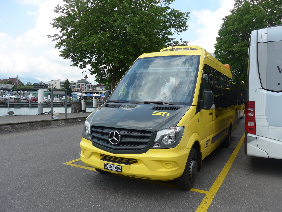 (193'762) - STI Thun - Nr. 4/BE 841'004 - Mercedes am 8. Juni 2018 bei der Schifflndte Thun