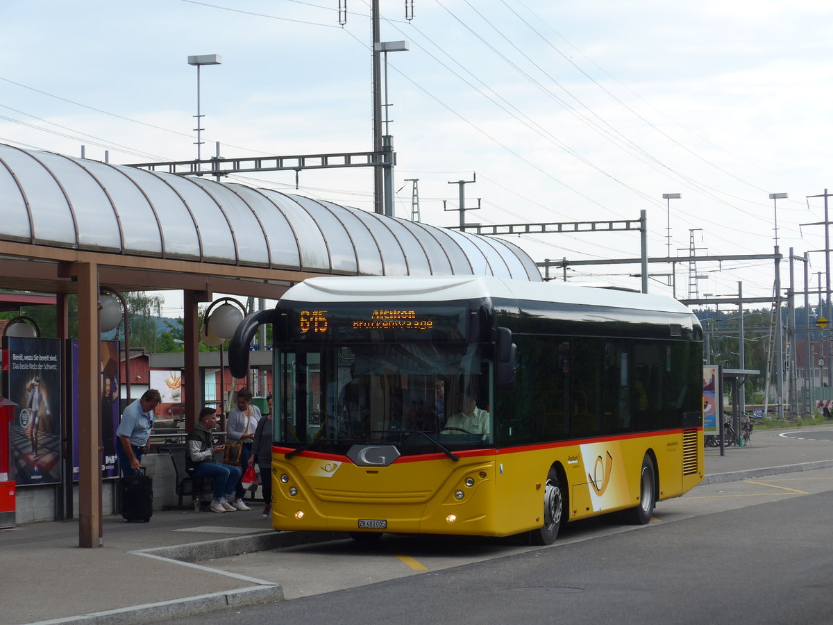 (194'083) - Moser, Flaach - Nr. 289/ZH 480'005 - Gppel am 17. Juni 2018 beim Bahnhof Oberwinterthur