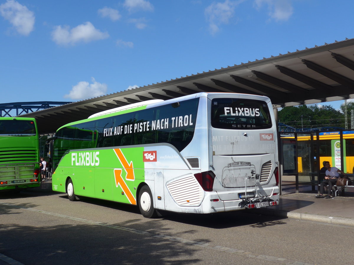 (194'157) - Leibfritz, Sonnenbhl-Undingen - RT-FL 5500 - Setra am 18. Juni 2018 beim Bahnhof Freiburg