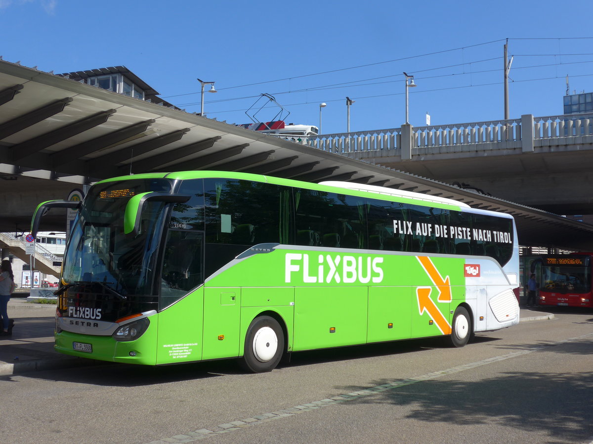 (194'168) - Leibfritz, Sonnenbhl-Undingen - RT-FL 5500 - Setra am 18. Juni 2018 beim Bahnhof Freiburg