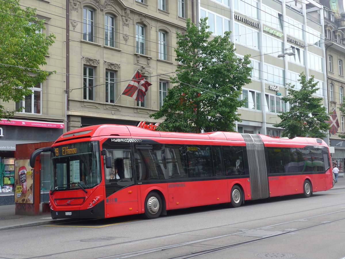 (194'381) - Bernmobil, Bern - Nr. 888/BE 832'888 - Volvo am 24. Juni 2018 beim Bahnhof Bern