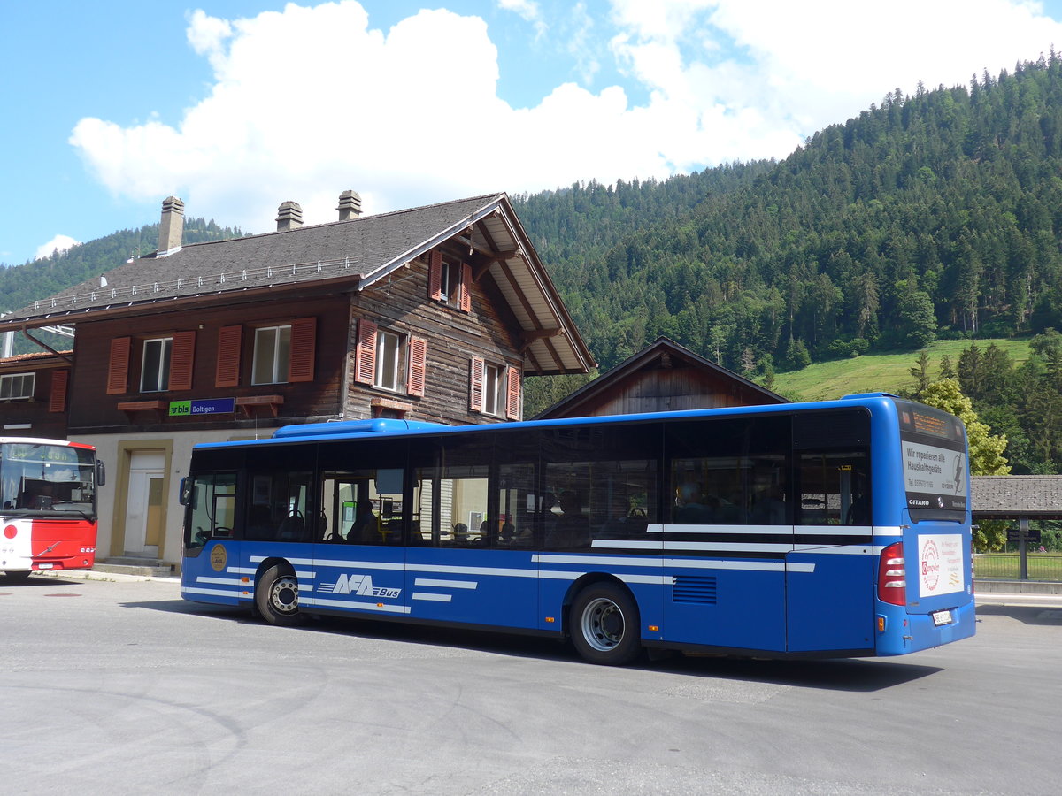 (194'728) - AFA Adelboden - Nr. 58/BE 611'224 - Mercedes am 9. Juli 2018 beim Bahnhof Boltigen