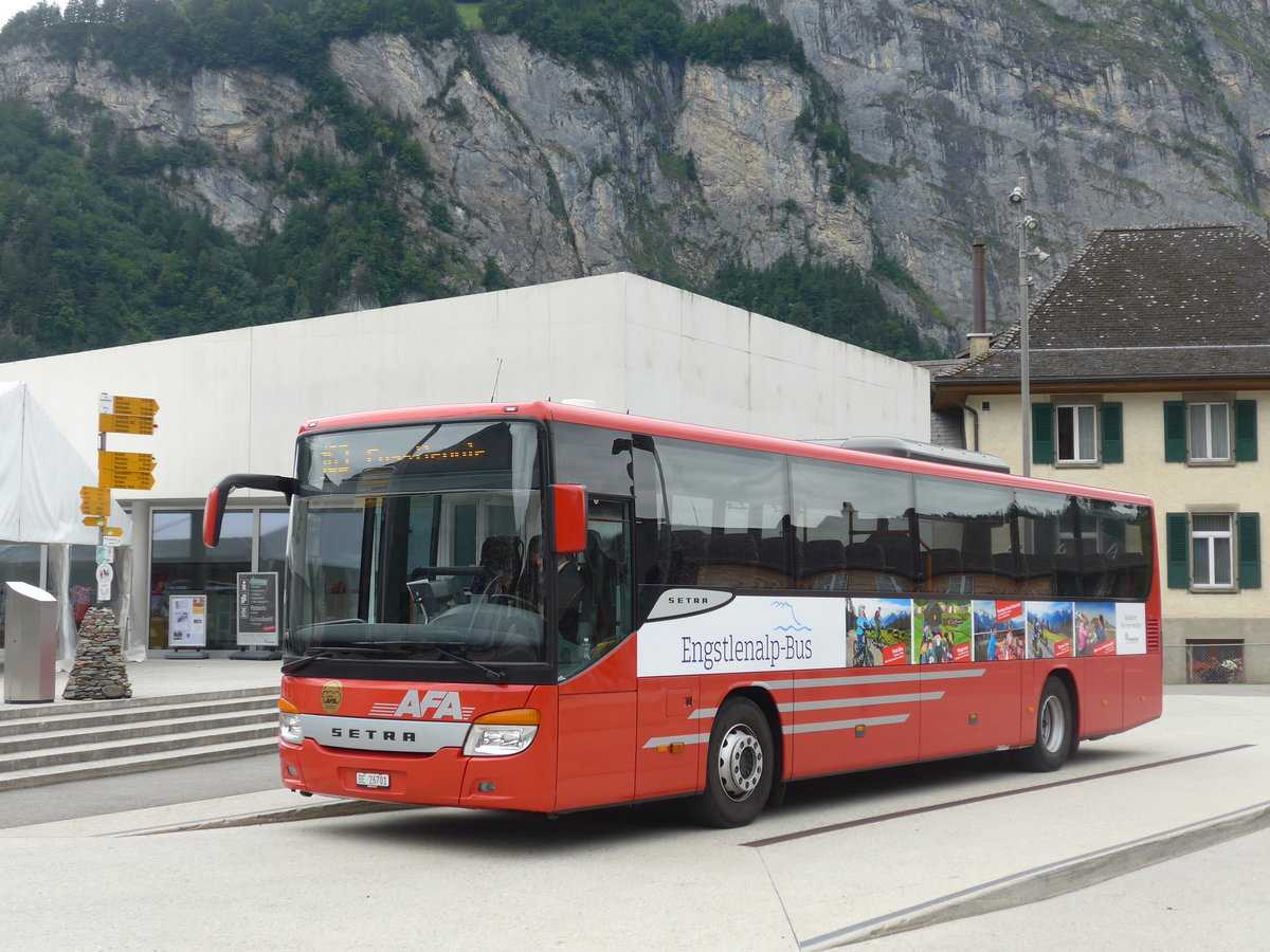 (194'975) - AFA Adelboden - Nr. 24/BE 26'701 - Setra am 21. Juli 2018 in Innertkirchen, Grimseltor (Einsatz AVG M. fr Engstlenalp-Bus)