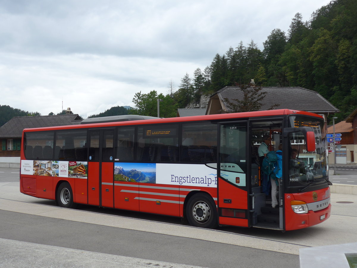 (194'978) - AFA Adelboden - Nr. 24/BE 26'701 - Setra am 21. Juli 2018 in Innertkirchen, Grimseltor (Einsatz AVG M. fr Engstlenalp-Bus)