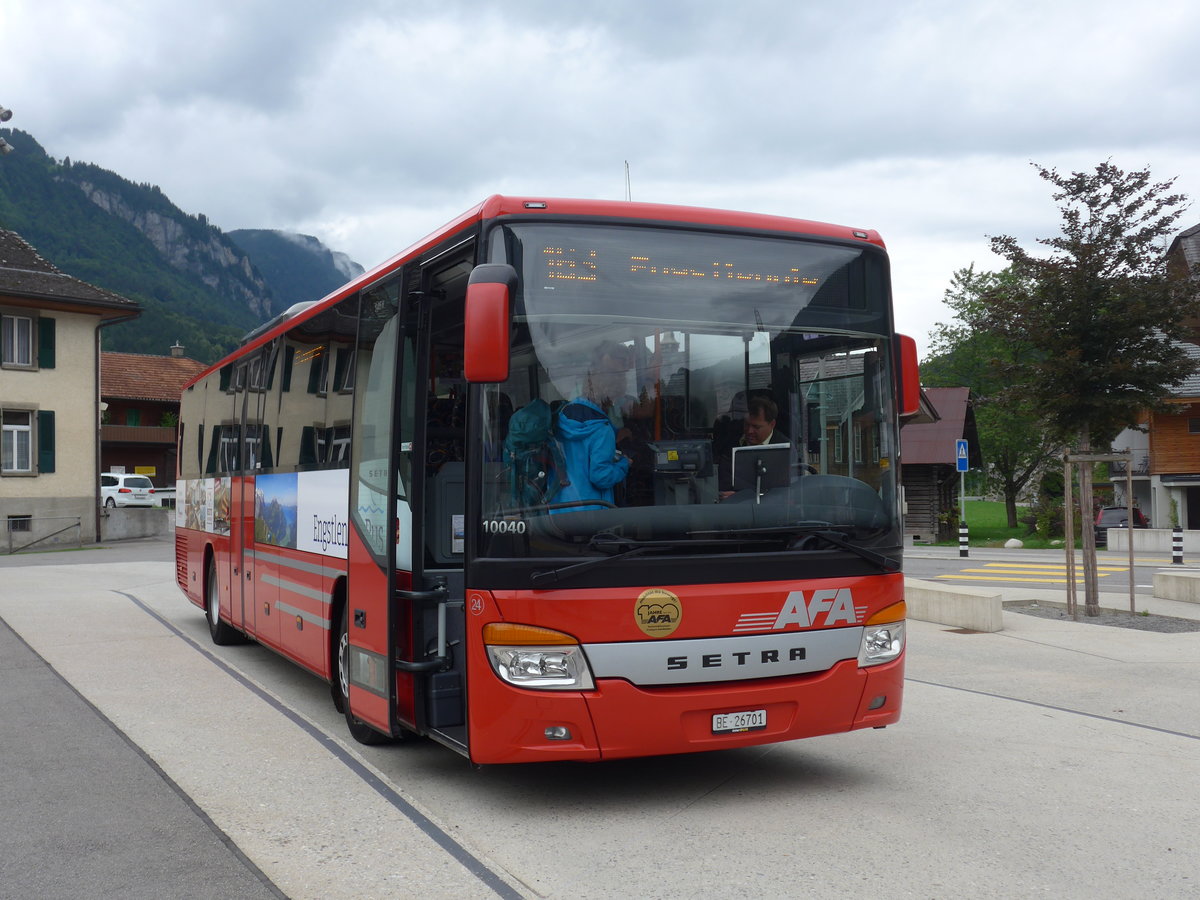 (194'979) - AFA Adelboden - Nr. 24/BE 26'701 - Setra am 21. Juli 2018 in Innertkirchen, Grimseltor (Einsatz AVG M. fr Engstlenalp-Bus)