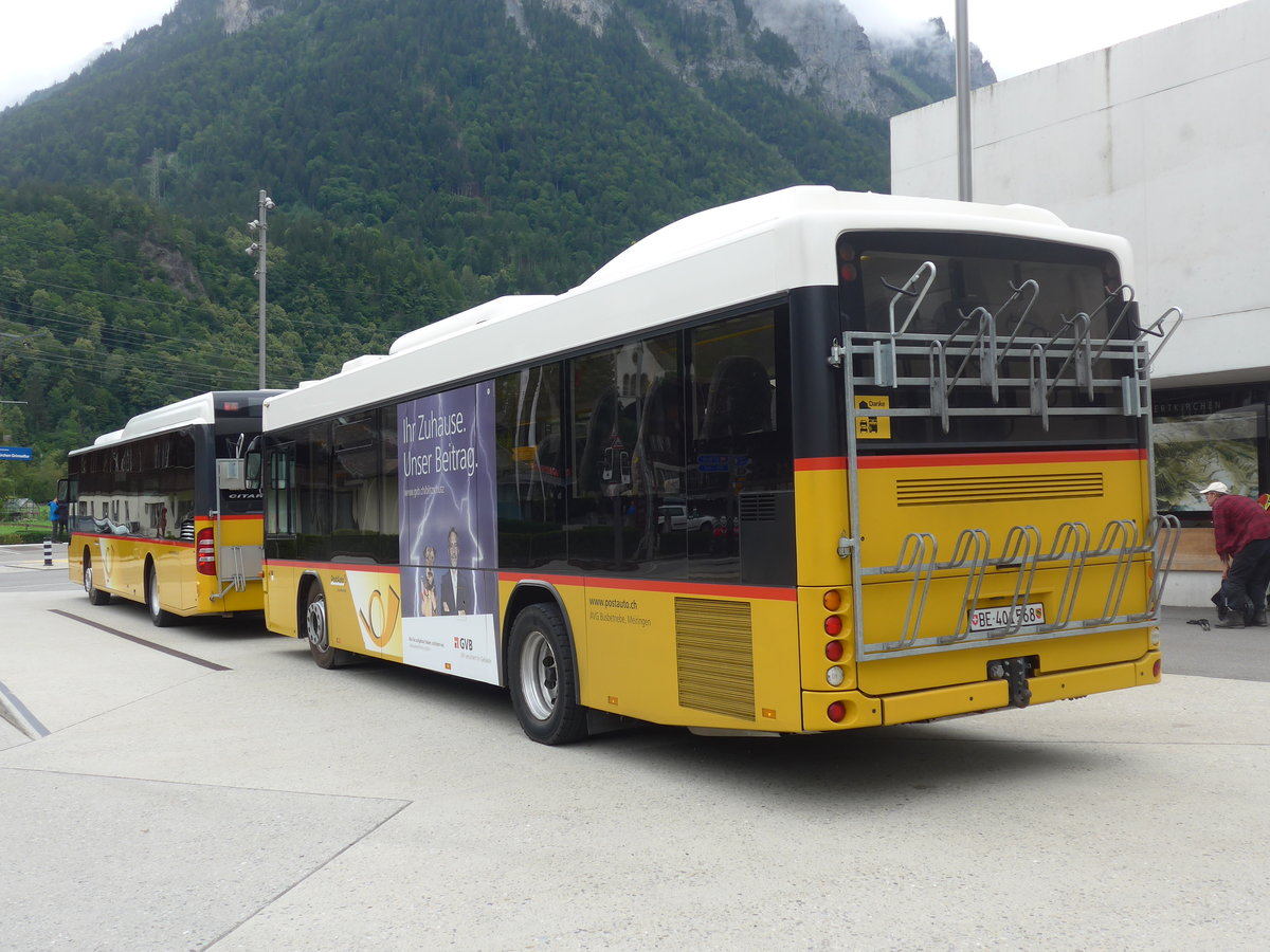 (194'992) - AVG Meiringen - Nr. 68/BE 401'568 - Scania/Hess (ex Nr. 59; ex Steiner, Messen) am 21. Juli 2018 in Innertkirchen, Grimseltor