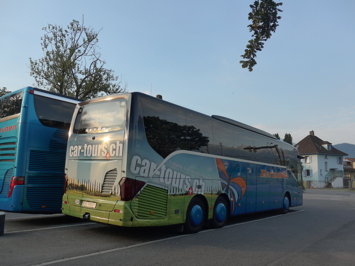 (195'180) - Zerzuben, Visp-Eyholz - Nr. 15/VS 99'500 - Setra am 25. Juli 2018 in Thun, Seestrasse