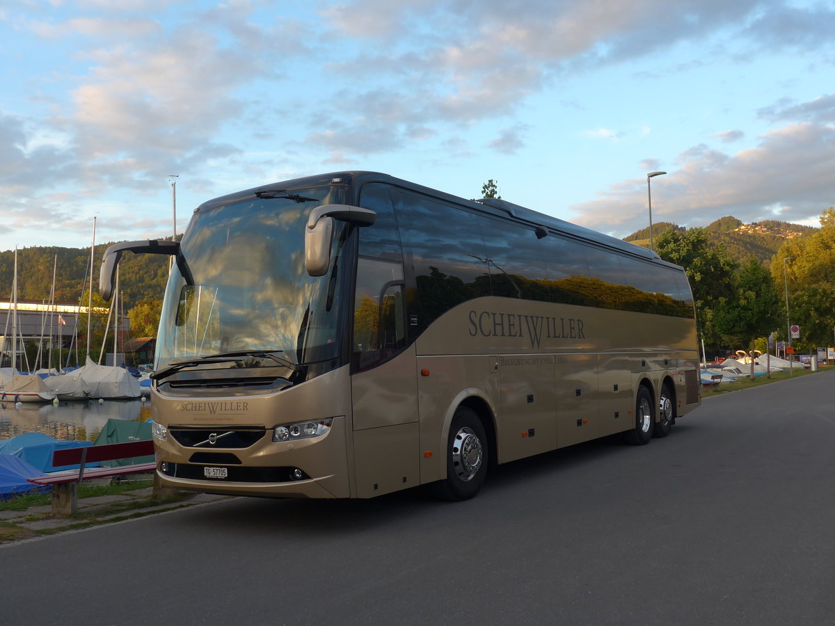 (195'805) - Scheiwiller, Frauenfeld - TG 57'705 - Volvo am 11. August 2018 in Thun, Strandbad