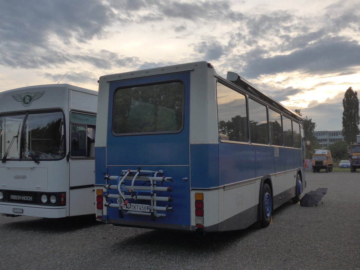 (195'938) - Cal, Oberwil-Lieli - AG 367'456 - NAW/Lauber (ex Gertsch, Erkenbach; ex SRK Bern) am 17. August 2018 in Wettingen, Zirkuswiese