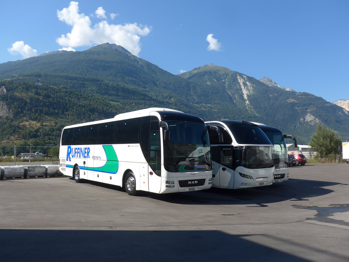 (195'999) - Ruffiner, Turtmann - VS 460'621 - MAN am 19. August 2018 in Turtmann, Garage