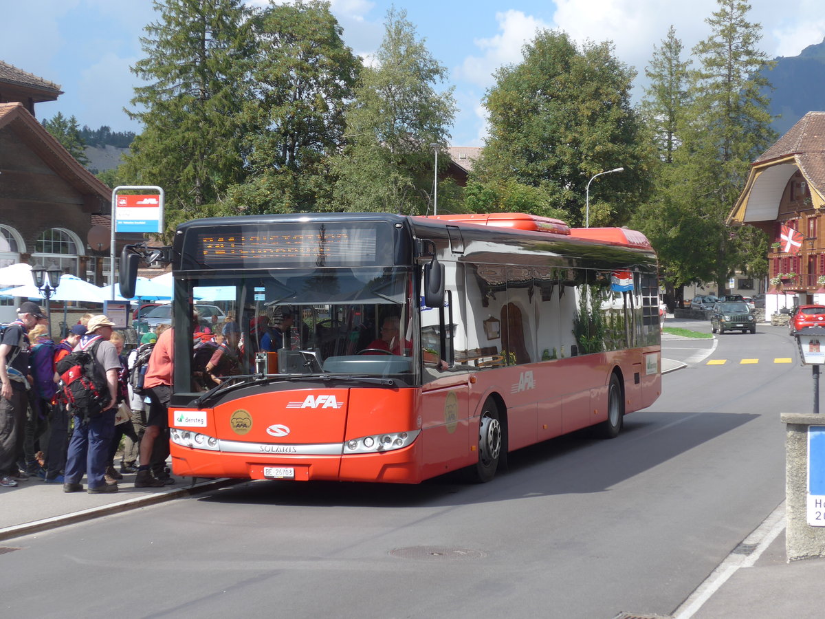 (196'079) - AFA Adelboden - Nr. 30/BE 26'703 - Solaris am 19. August 2018 in Kandersteg, Kirche