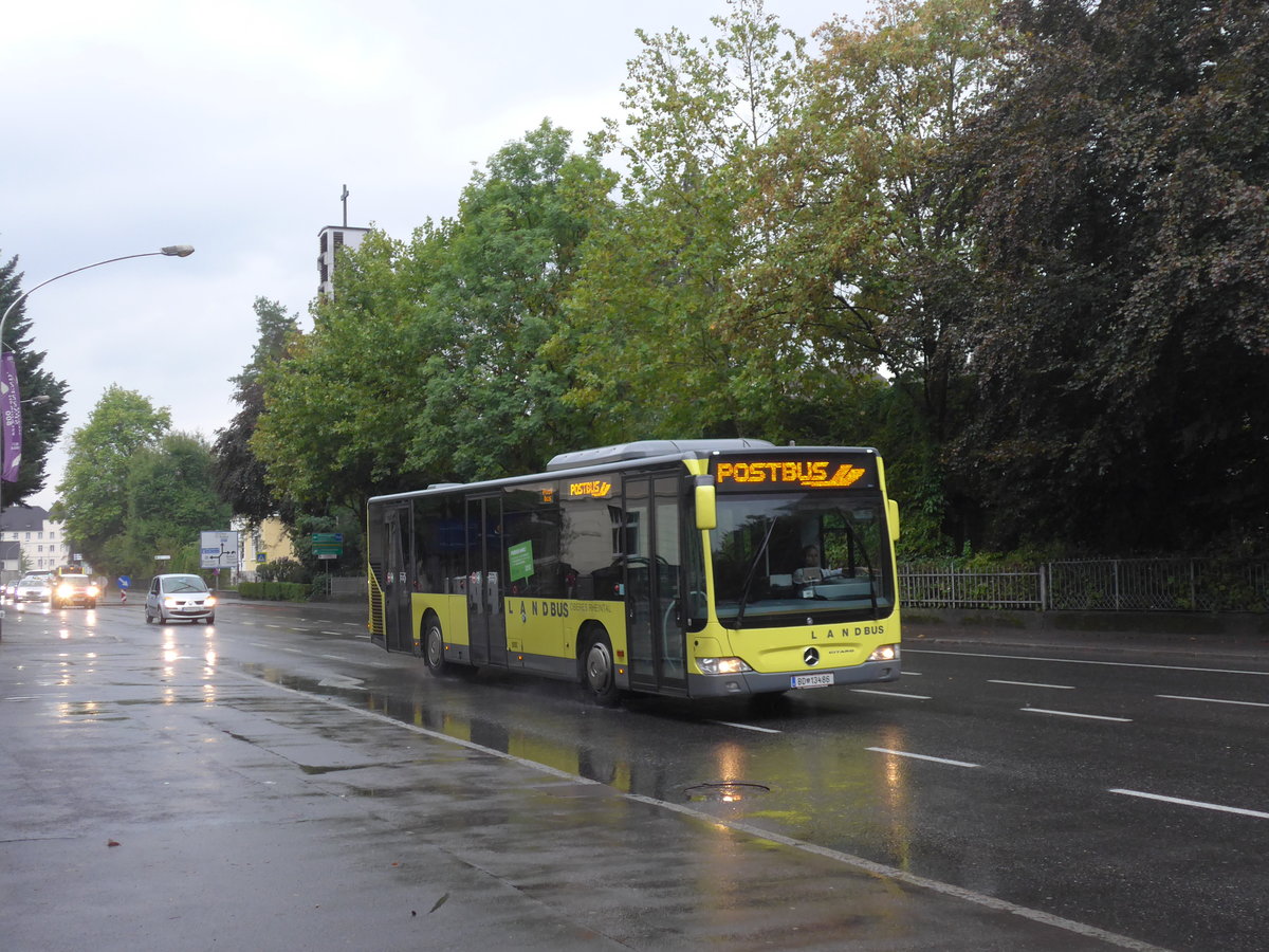 (196'293) - Landbus Oberes Rheintal, Feldkirch - BD 13'486 - Mercedes am 1. September 2018 in Feldkirch, Bahnhofstrasse