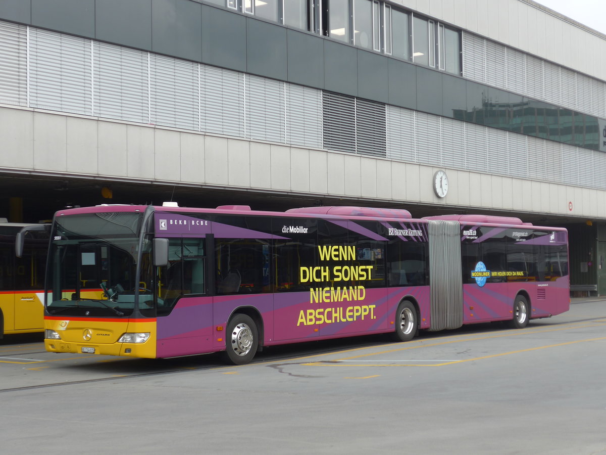 (196'404) - PostAuto Bern - Nr. 635/BE 734'635 - Mercedes am 2. September 2018 in Bern, Postautostation