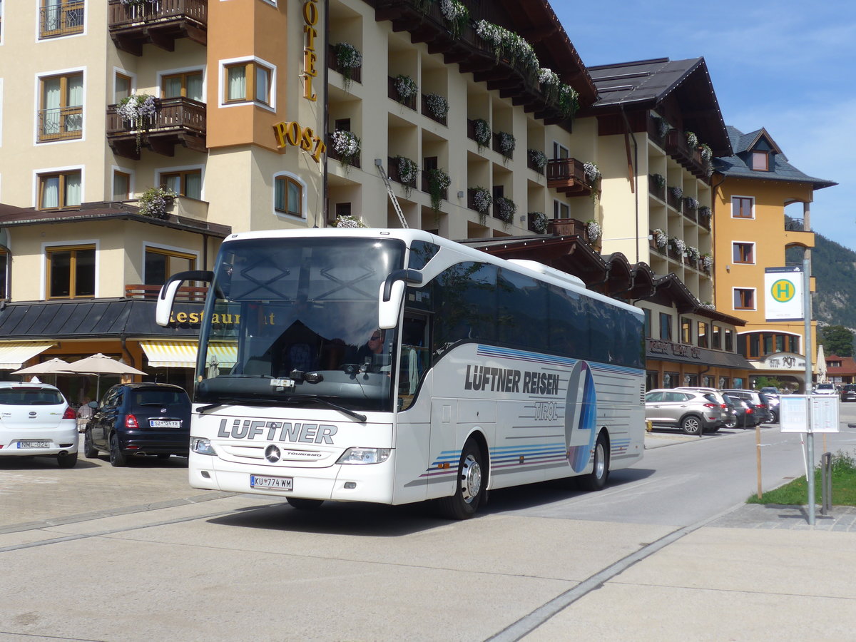 (196'786) - Lftner, Rum - KU 774 WM - Mercedes am 11. September 2018 in Pertisau, Hotel Post