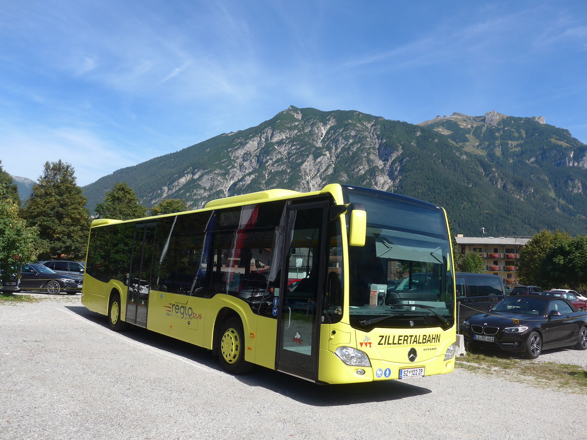 (196'801) - ZVB Jenbach - SZ 122 ZP - Mercedes am 11. September 2018 in Pertisau, Karwendellift