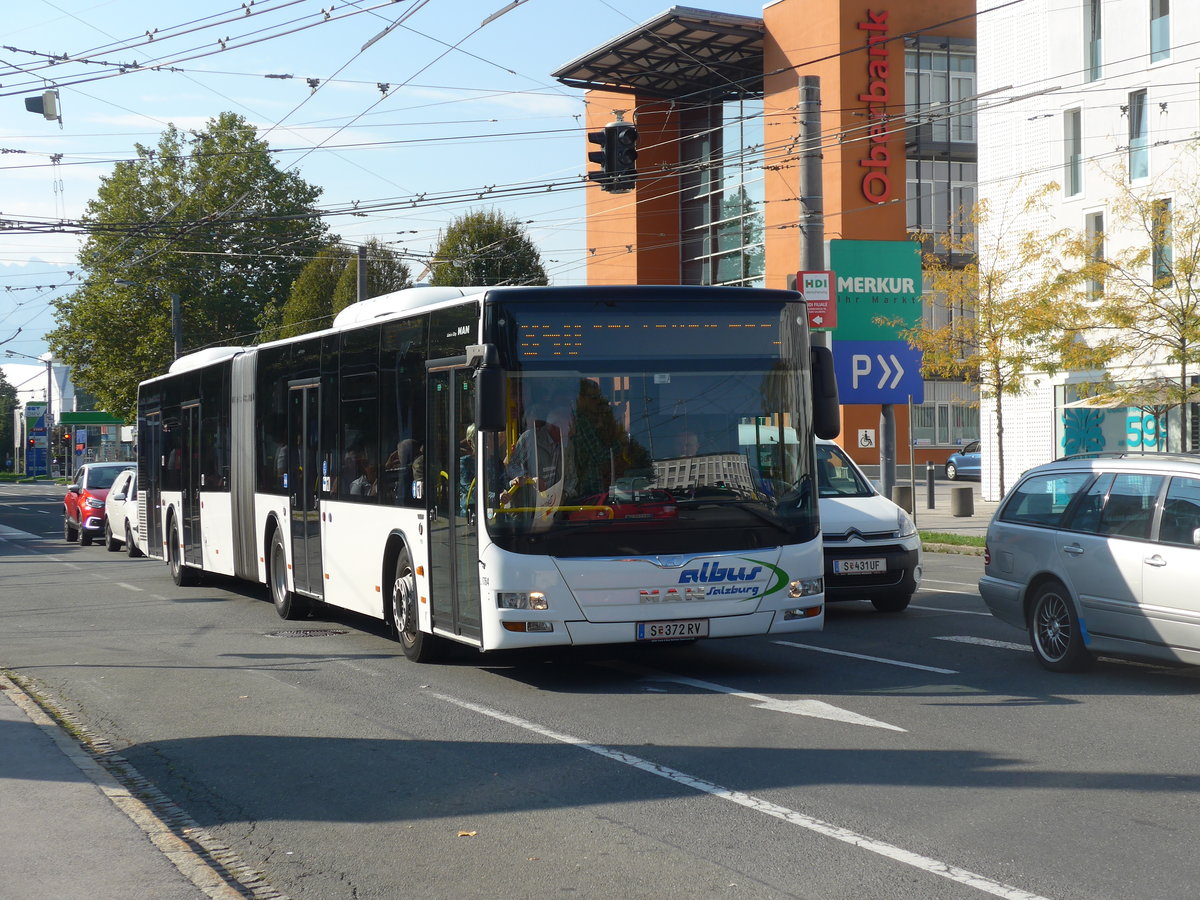 (197'102) - Albus, Salzburg - Nr. L1764/S 372 RV - MAN am 13. September 2018 in Salzburg, Polizeidirektion