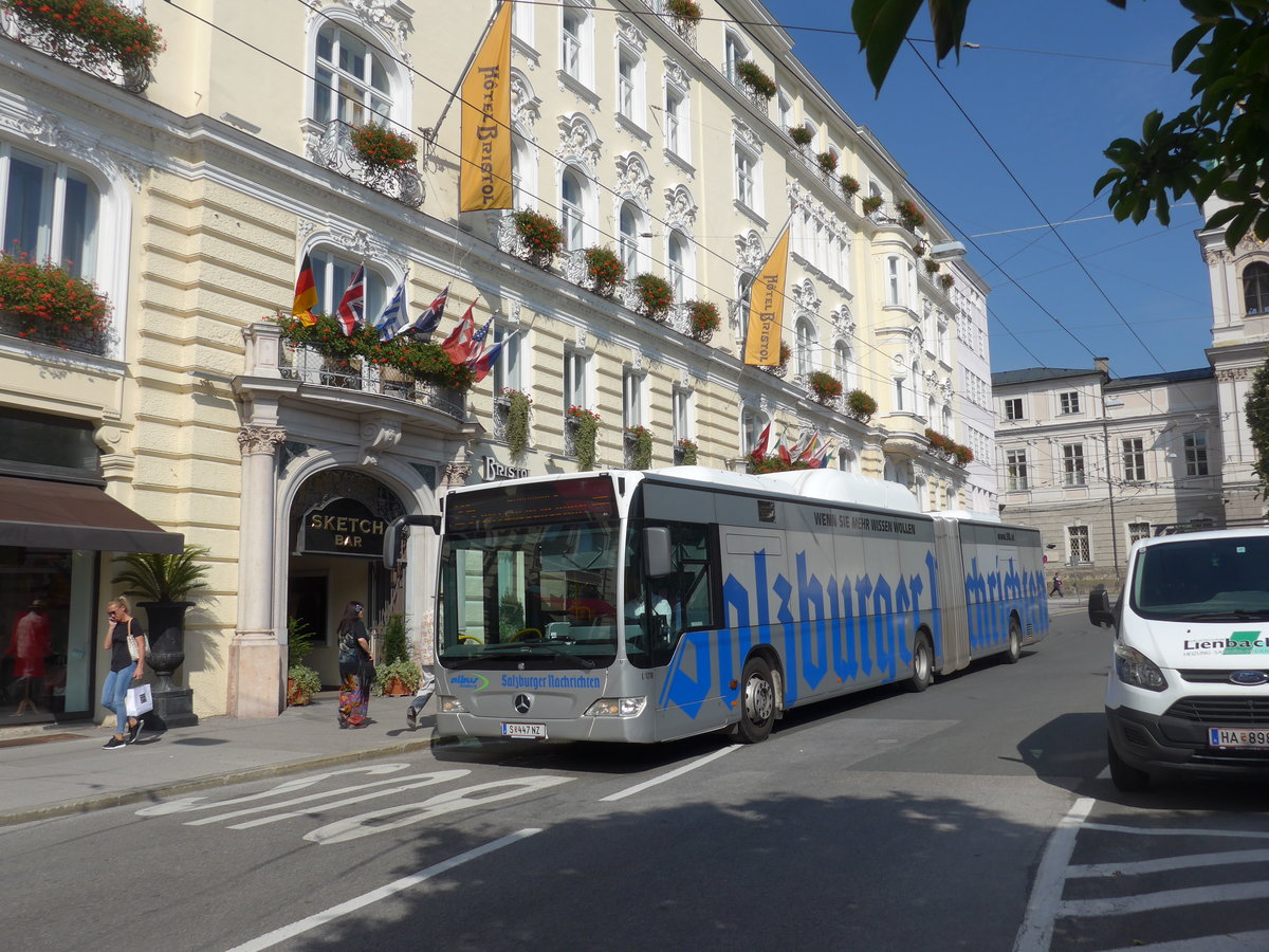 (197'242) - Albus, Salzburg - Nr. L1778/S 447 NZ - Mercedes am 13. September 2018 in Salzburg, Makartplatz