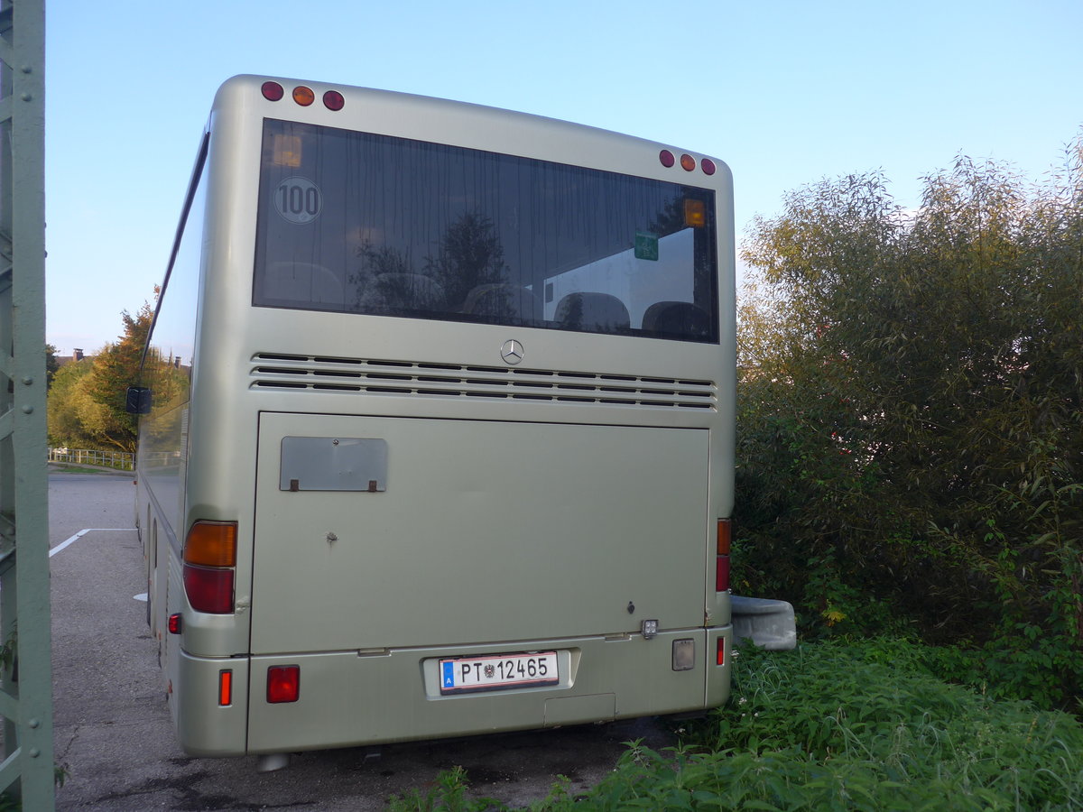 (197'623) - PostBus - PT 12'465 - Mercedes am 15. September 2018 beim Bahnhof Oberndorf