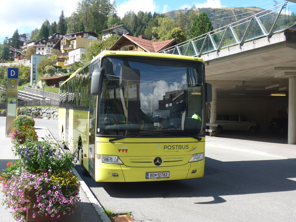 (197'646) - PostBus - BD 12'782 - Mercedes am 15. September 2018 in St. Anton, Rendlbahn