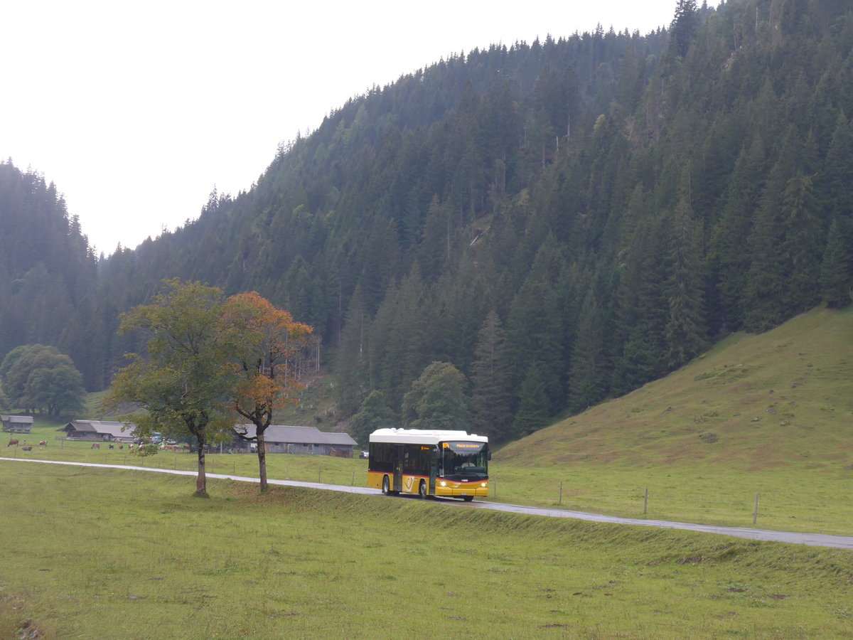 (197'836) - AVG Meiringen - Nr. 67/BE 402'467 - Scania/Hess (ex Nr. 76; ex Steiner, Messen) am 16. September 2018 in Gschwandtenmaad