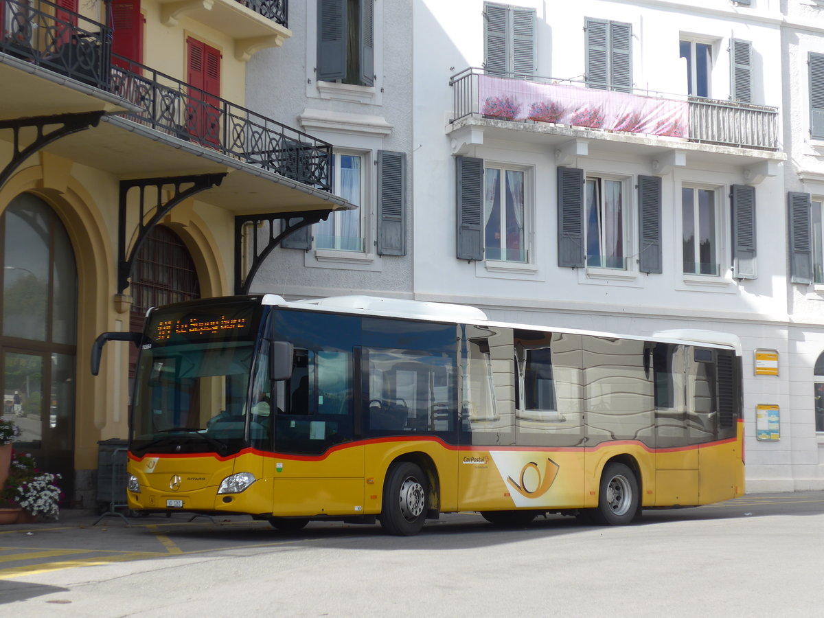 (197'945) - TPC Aigle - VD 1261 - Mercedes am 23. September 2018 beim Bahnhof Leysin-Feydey