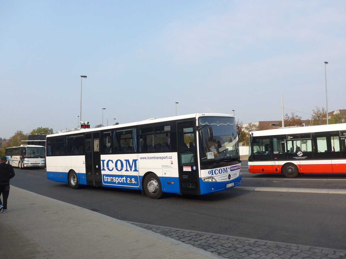 (198'533) - ICOM Jihlava - 5J2 7128 - Mercedes am 19. Oktober 2018 in Praha, Ndraz Veleslavn