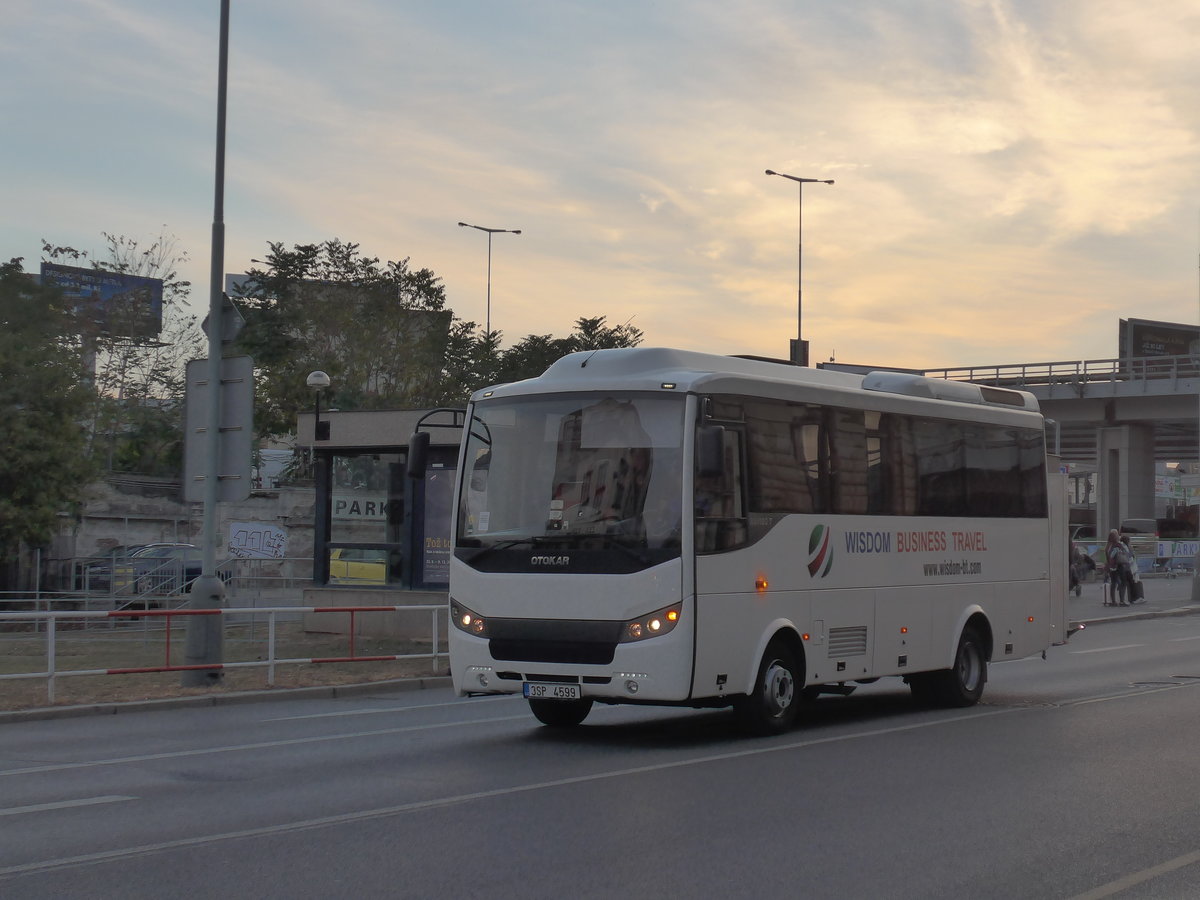 (198'915) - Wisdom, Praha - 3SP 4599 - Otokar am 20. Oktober 2018 in Praha, Florenc