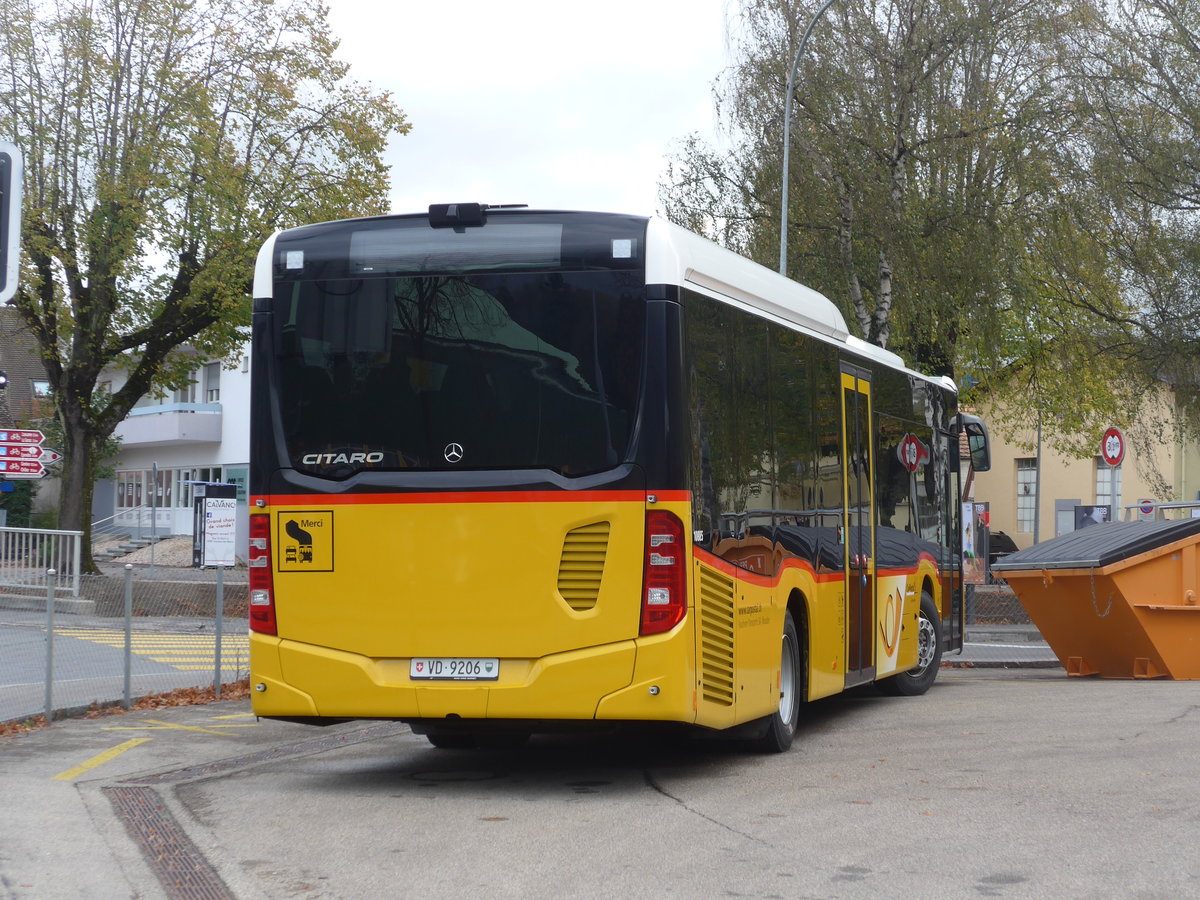 (199'052) - Faucherre, Moudon - VD 9206 - Mercedes am 28. Oktober 2018 in Yverdon, Postgarage