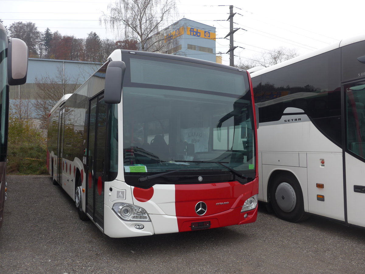 (199'399) - TPF Fribourg - Nr. 1027 - Mercedes am 18. November 2018 in Kloten, EvoBus