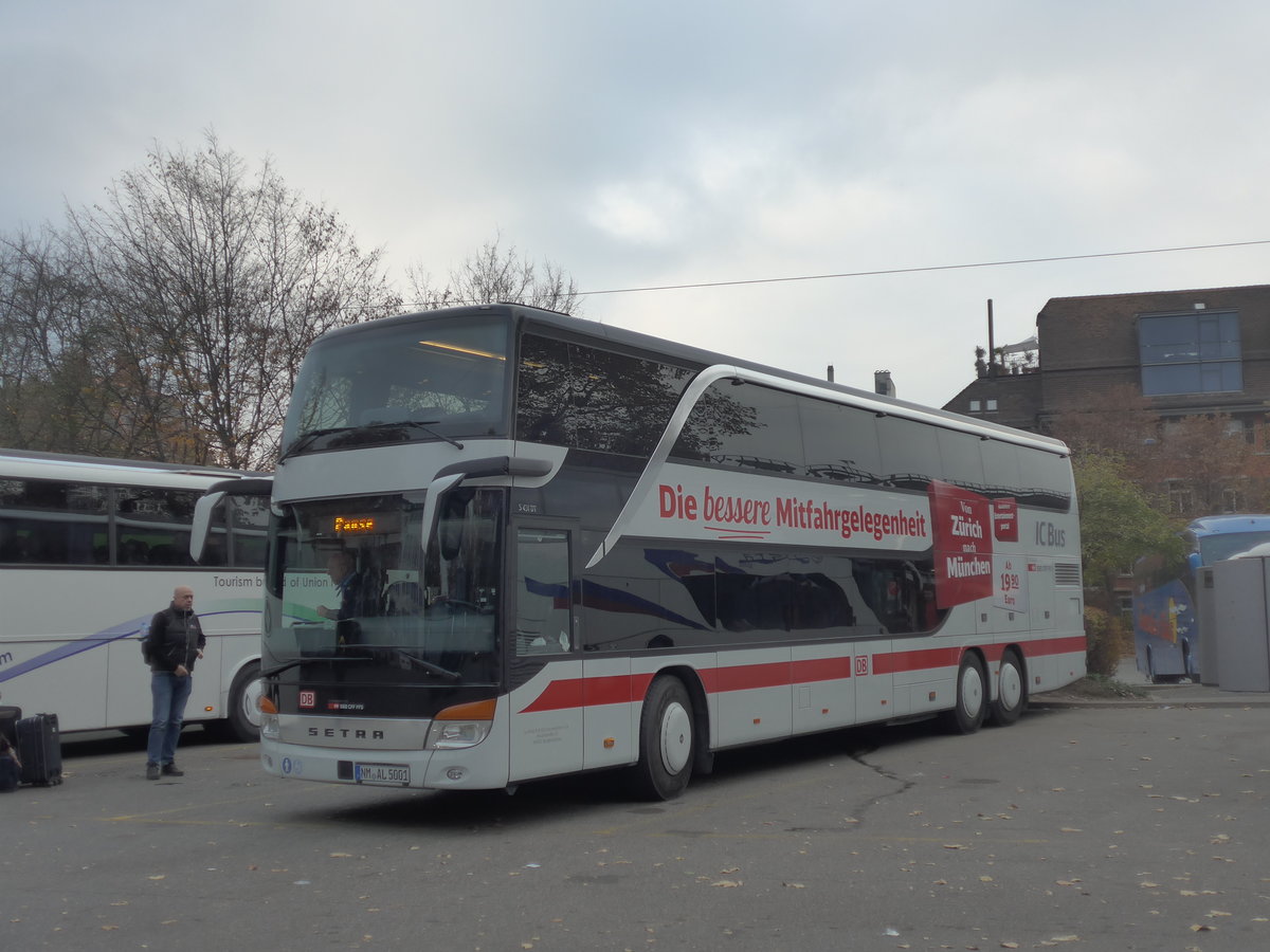 (199'432) - Aus Deutschland: Arzt, Seligenporten - NM-AL 5001 - Setra am 18. November 2018 in Zrich, Sihlquai