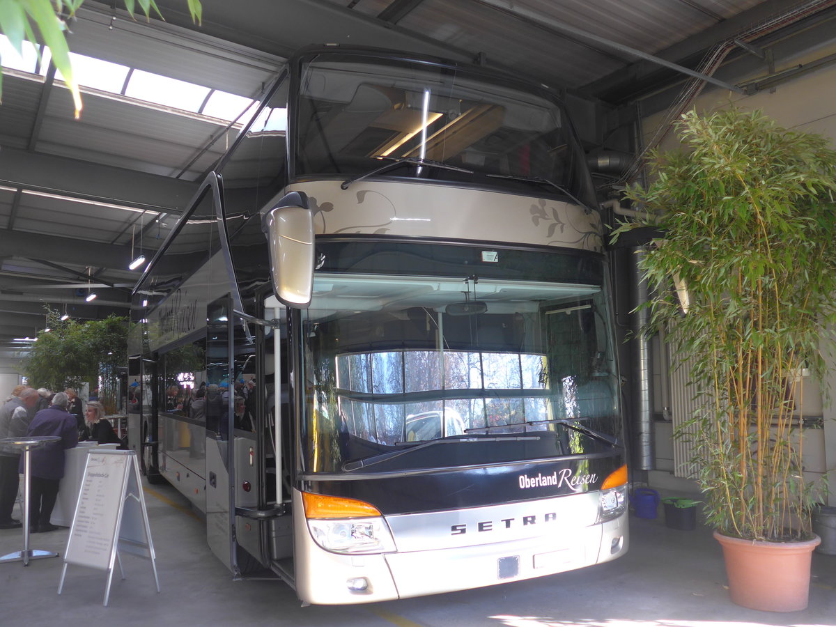 (199'567) - Oberland Reisen, Thun - Nr. 42/BE 120'042 - Setra (ex STI Thun Nr. 42) am 25. November 2018 in Thun, Garage STI